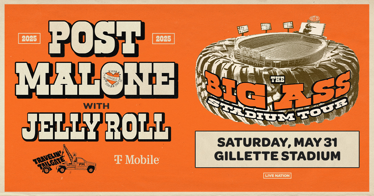 Win Tickets to See Post Malone, Jelly Roll at Gillette Stadium