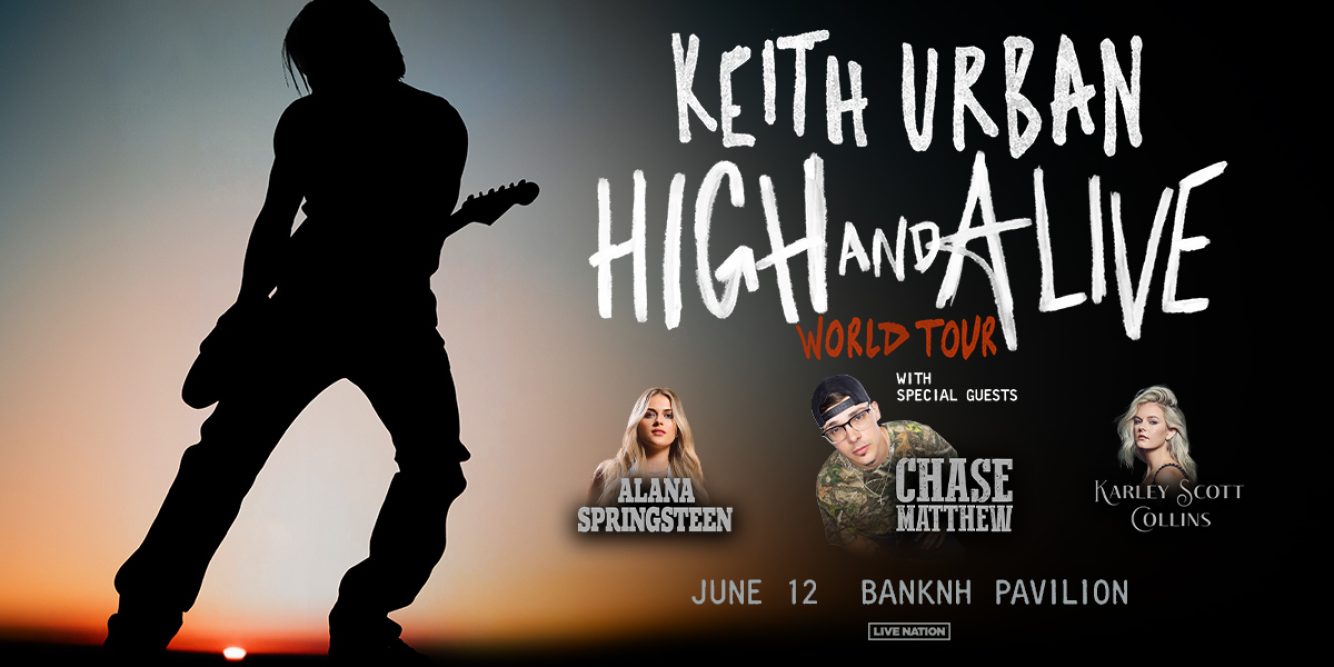 Win Tickets To Keith Urban Next Summer At BankNH Pavilion!